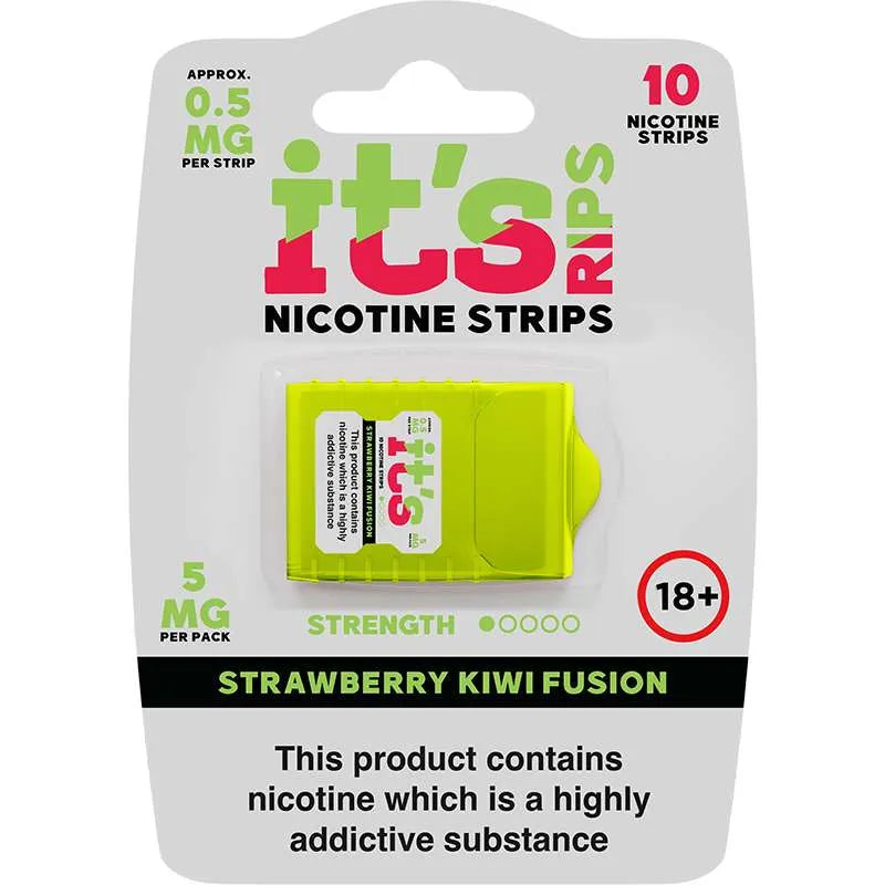 It's RIPS Strawberry Kiwi Fusion Nicotine Strips 10 Pack