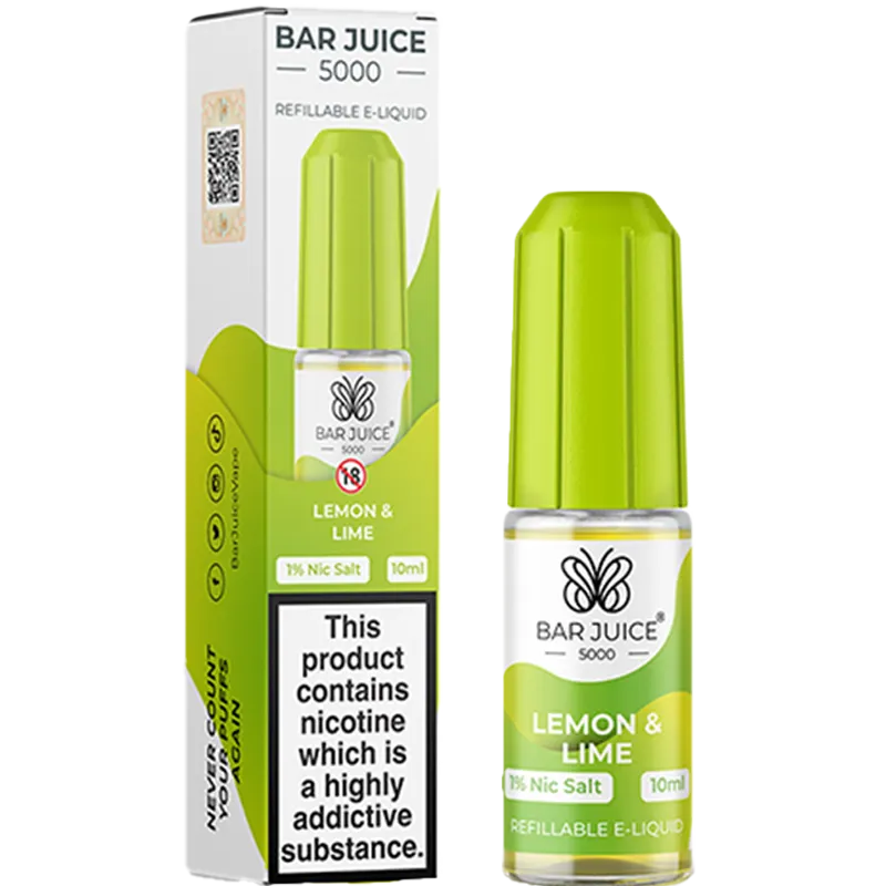 Buy Bar Juice 5000 Lemon Lime E-Liquids | 3 For £10