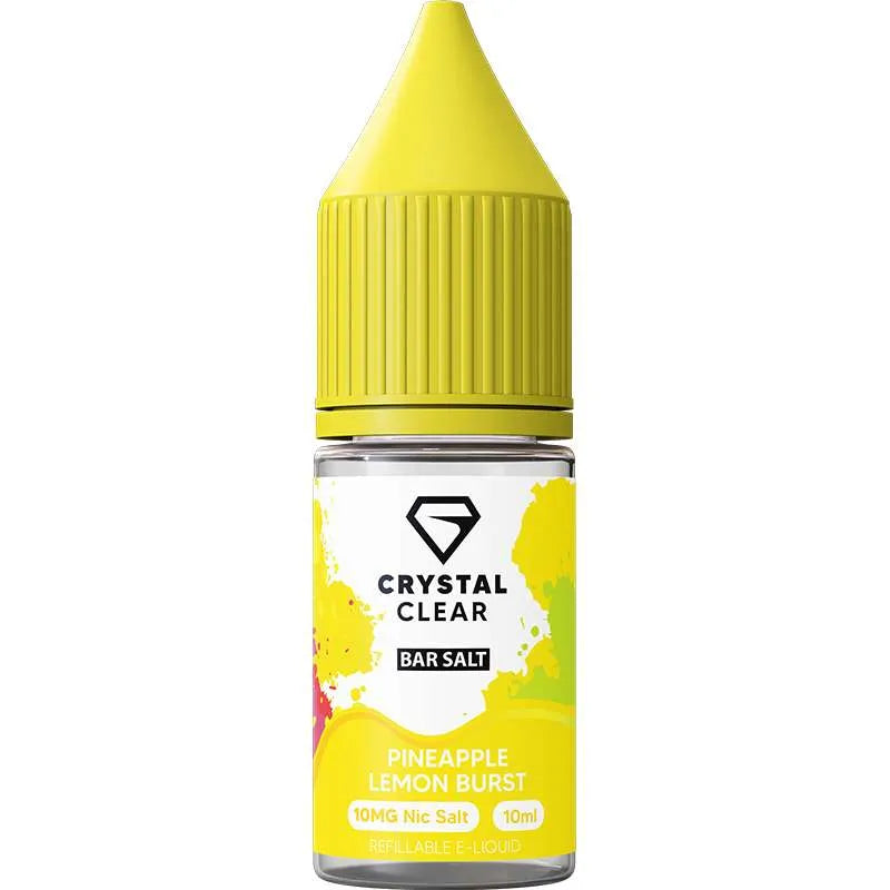 Crystal Clear Bar Salt Pineapple Lemon Burst E-Liquid 10ml