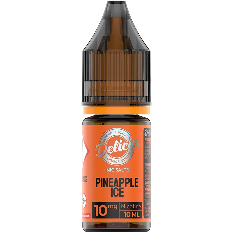 Deliciu Nic Salts Pineapple Ice E-Liquids | 3 For £10