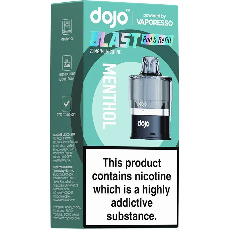 DOJO Blast 6000 Menthol Pod & Refill