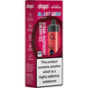 DOJO Blast 6000 Straw-Raspberry Cherry Ice Kit 12ml