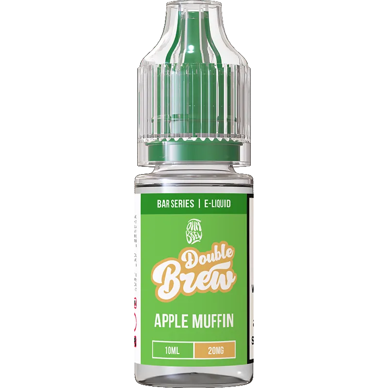 Double Brew Bar Series Apple Muffin E-Liquid 10ml