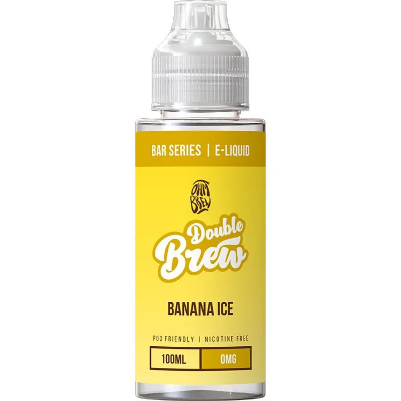 Double Brew Bar Series Banana Ice 100ml