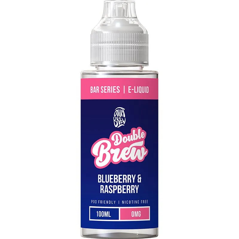 Double Brew Bar Series Blueberry & Raspberry 100ml