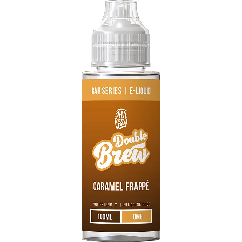 Double Brew Caramel Frappe E-Liquid 100ml