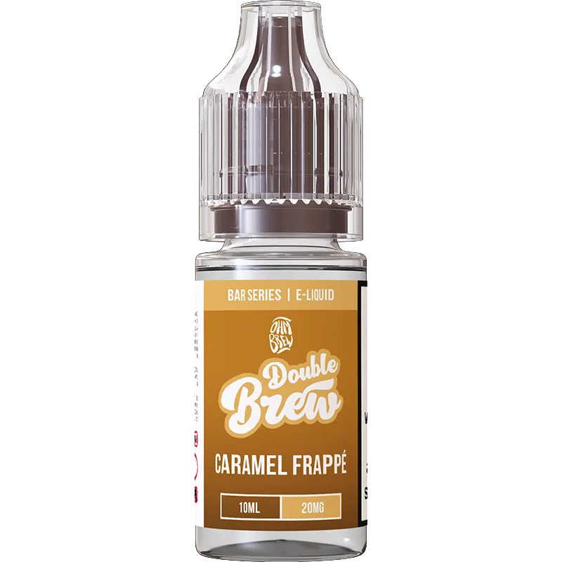 Double Brew Bar Series Caramel Frappe E-Liquid 10ml