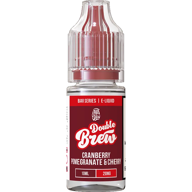 Double Brew Bar Series Cranberry Pomegranate Cherry E-Liquid 10ml