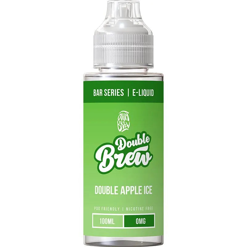 Double Brew Bar Series Double Apple Ice 100ml