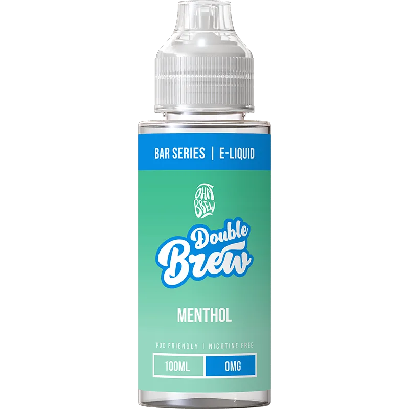 Double Brew Menthol E-Liquid 100ml