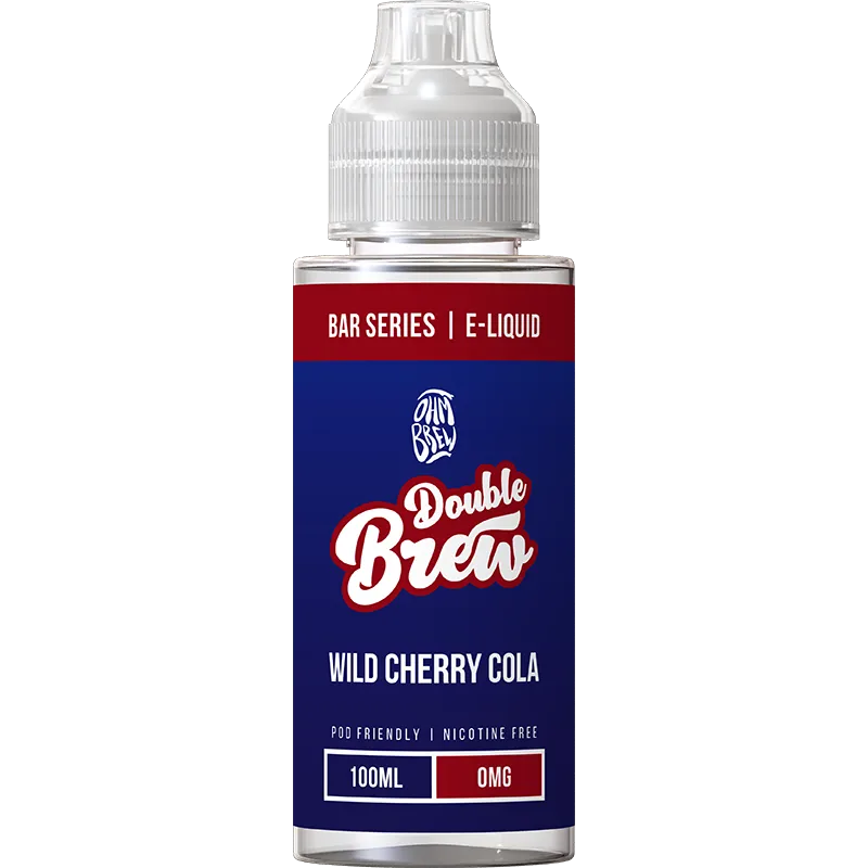 Double Brew Wild Cherry Cola E-Liquid 100ml