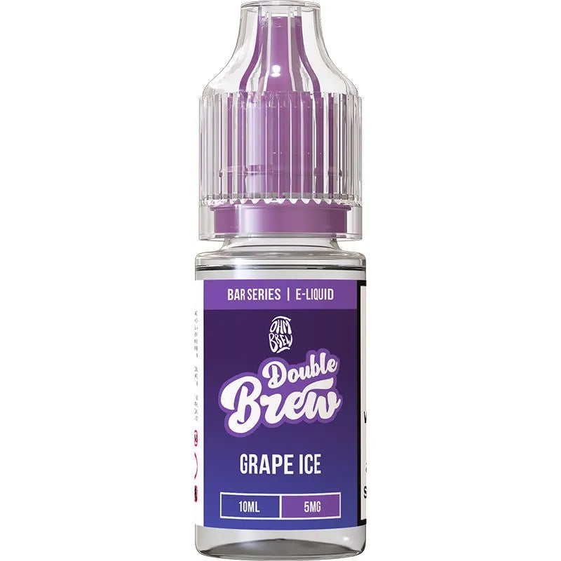 Double Brew Bar Series Grape Ice E-Liquid 10ml