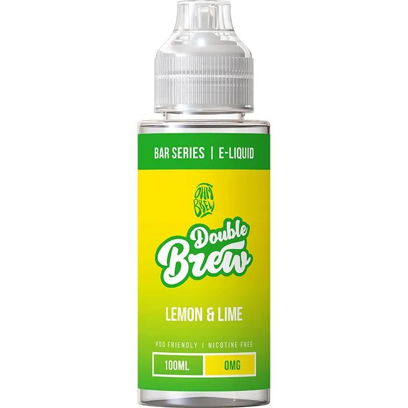 Double Brew Bar Series Lemon & Lime 100ml