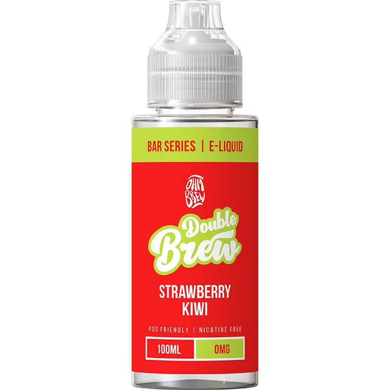 Double Brew Bar Series Strawberry Kiwi 100ml