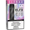 Black Elf Bar ELFX pod kit box.