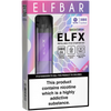 Purple Elf Bar ELFX pod kit box.