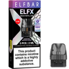 0.6 ohm Elf Bar ELFX pod and box.