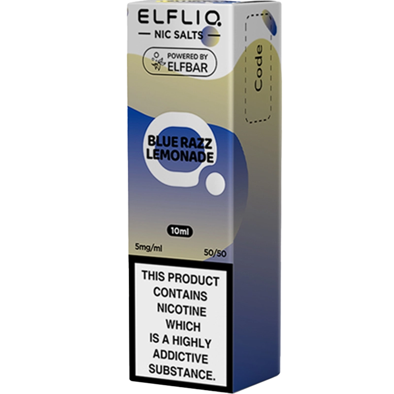 ELFLIQ blue razz lemonade 5mg box