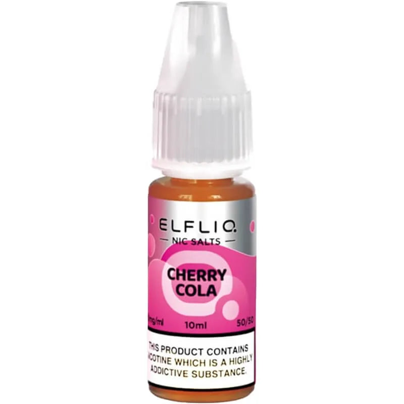 ELFLIQ by Elf Bar Cherry Cola E-Liquid 10ml bottle 10mg