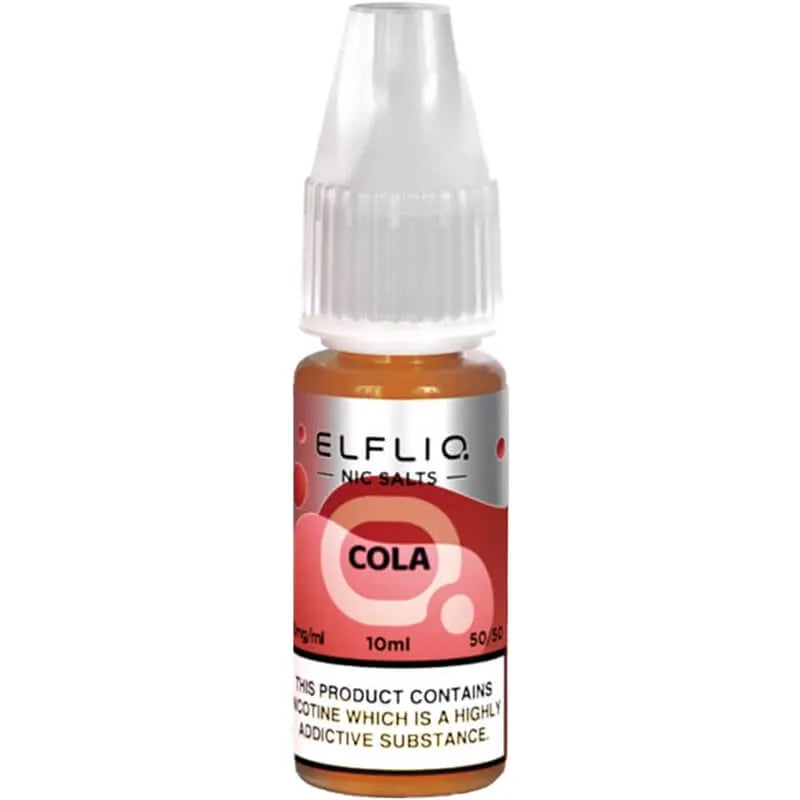 ELFLIQ by Elf Bar Cola E-Liquid 10ml bottle 10mg