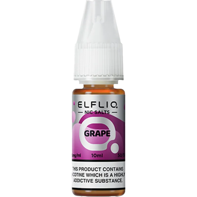 Grape ELFLIQ 5mg e-liquid