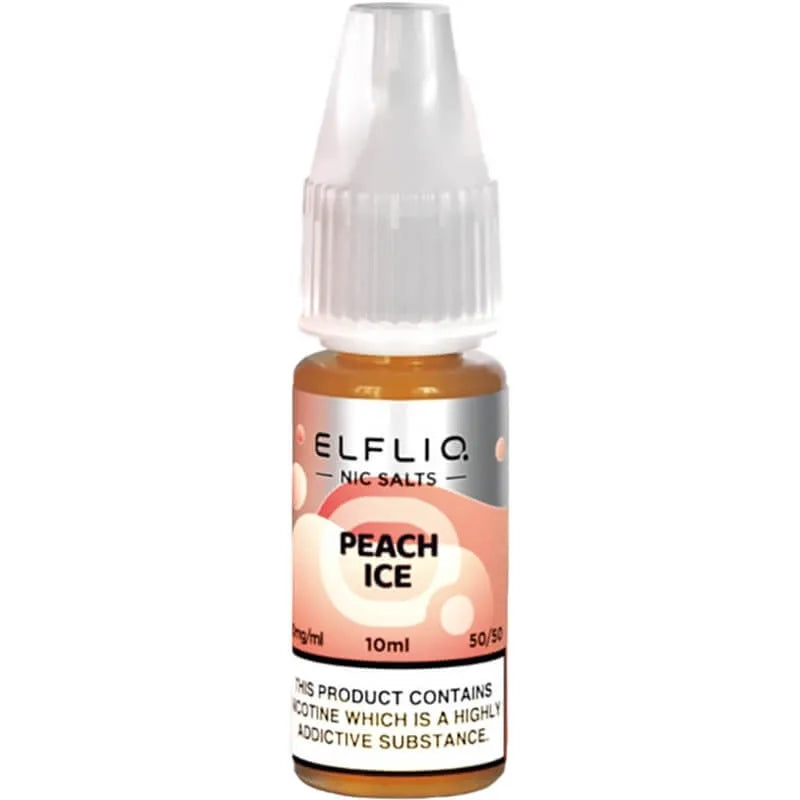 ELFLIQ by Elf Bar Peach Ice E-Liquid 10ml