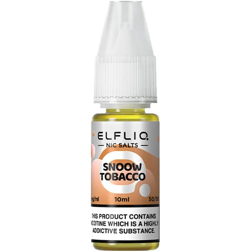 ELFLIQ by Elf Bar Snoow Tobacco E-Liquid 10ml bottle