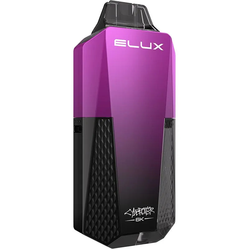 ELUX Cyberover 6K Fizzy Cherry Rechargeable Disposable Vape 12ml