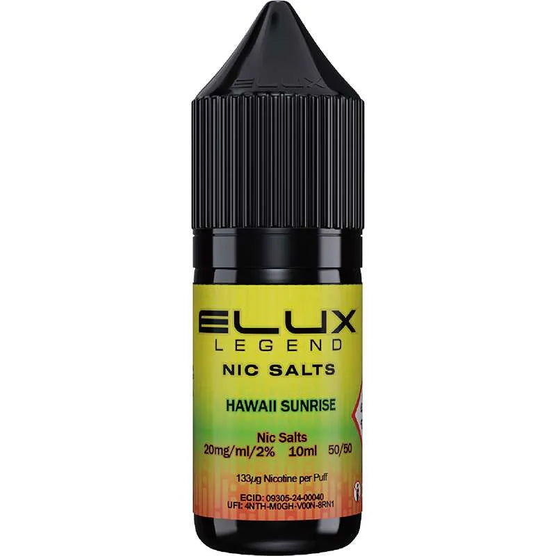 ELUX Legend Nic Salts Hawaii Sunrise E-Liquid 10ml