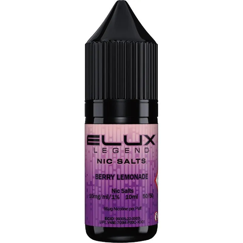 ELUX Legend Nic Salts Berry Lemonade E-Liquid 10ml