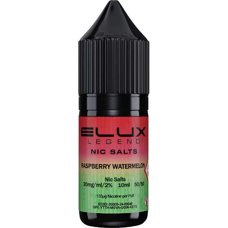 ELUX Legend Nic Salts Raspberry Watermelon E-Liquid 10ml