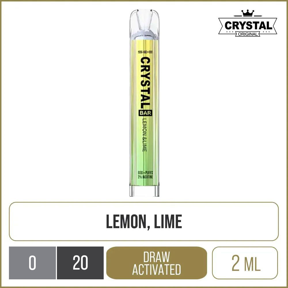 SKE Crystal Bar Lemon Lime Disposable Vape