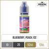 Crystal Salts Blueberry Peach Ice E-Liquid 10ml