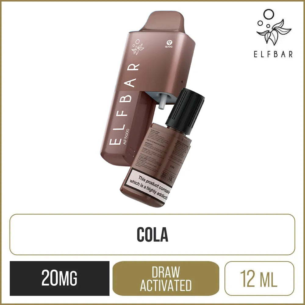 Elf Bar AF5000 Cola Rechargeable Disposable Vape 12ml