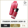 Elf Bar AF5000 Strawberry Raspberry Cherry Ice Rechargeable Disposable Vape 12ml