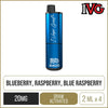 IVG 2400 Blue Raspberry Ice Disposable Vape 8ml