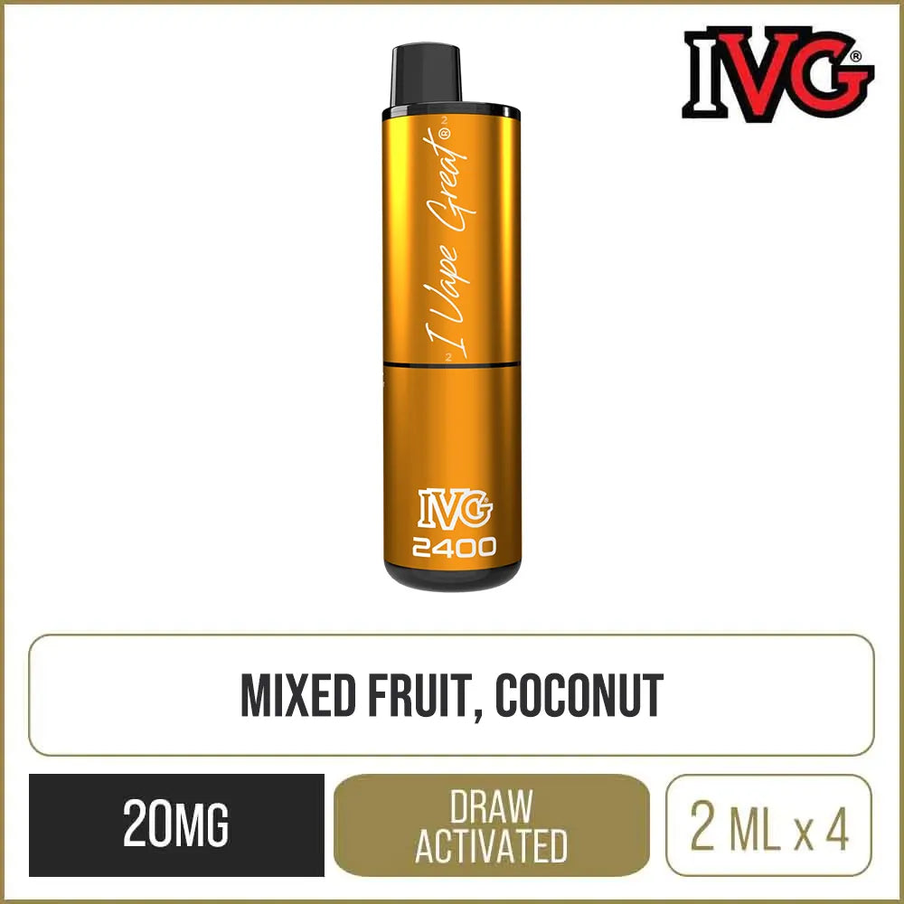 IVG 2400 Exotic Edition Disposable Vape 8ml