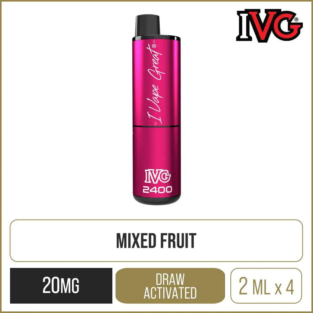 IVG 2400 Pink Edition Disposable Vape 8ml