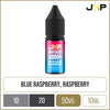 JNP Bar Salts 6000+ Blue Sour Raspberry E-Liquid 10ml