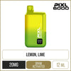 PIXL 6000 Lemon & Lime Disposable Vape 12ml