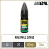 Riot BAR EDTN NO ICE Pineapple Citrus E-Liquid 10ml