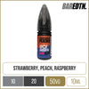 Riot BAR EDTN NO ICE Strawberry Peach Razz E-Liquid 10ml