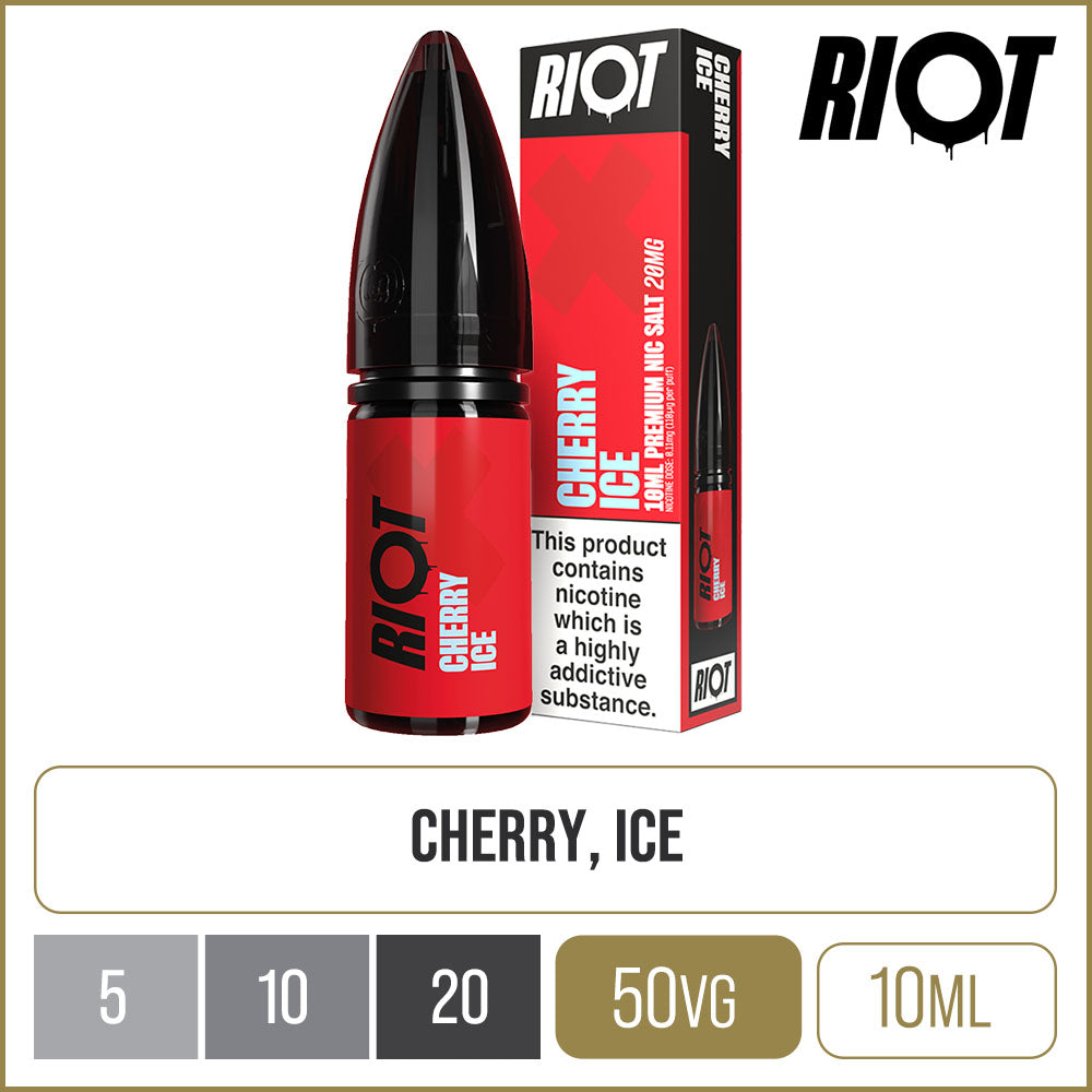 Riot X Cherry Ice E-Liquid 10ml