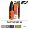 Riot X Orange & Raspberry Ice E-Liquid 10ml