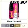 Riot X Sour Pineapple Razz E-Liquid 10ml