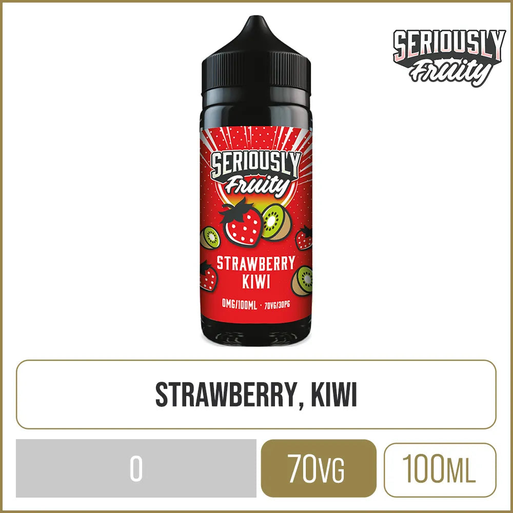 Seriously Fruity Strawberry Kiwi E-Liquid 100ml