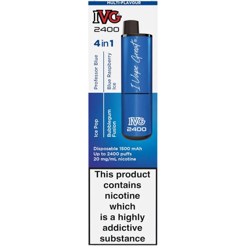 IVG 2400 Blue Edition Disposable Vape 8ml