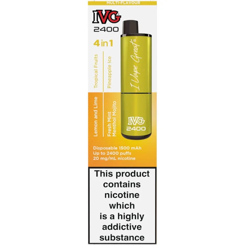 IVG 2400 Yellow Edition Disposable Vape 8ml