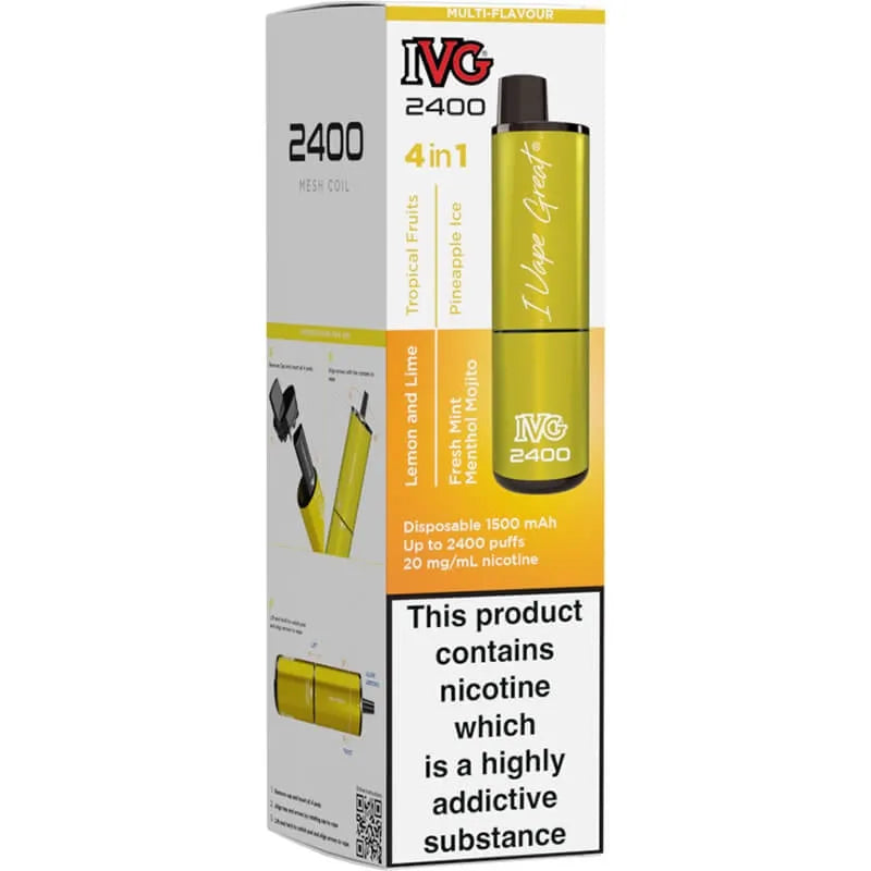 IVG 2400 Yellow Edition Disposable Vape 8ml