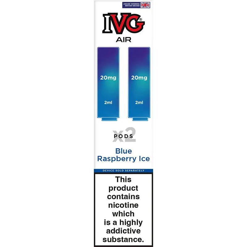 IVG Air Blue Raspberry Ice Pods 2 Pack